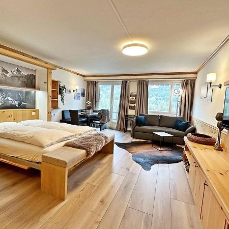 42M2 Alpenschick Mit Balkon, Ausblick, Pool - E405 Apartment St. Moritz Exterior foto