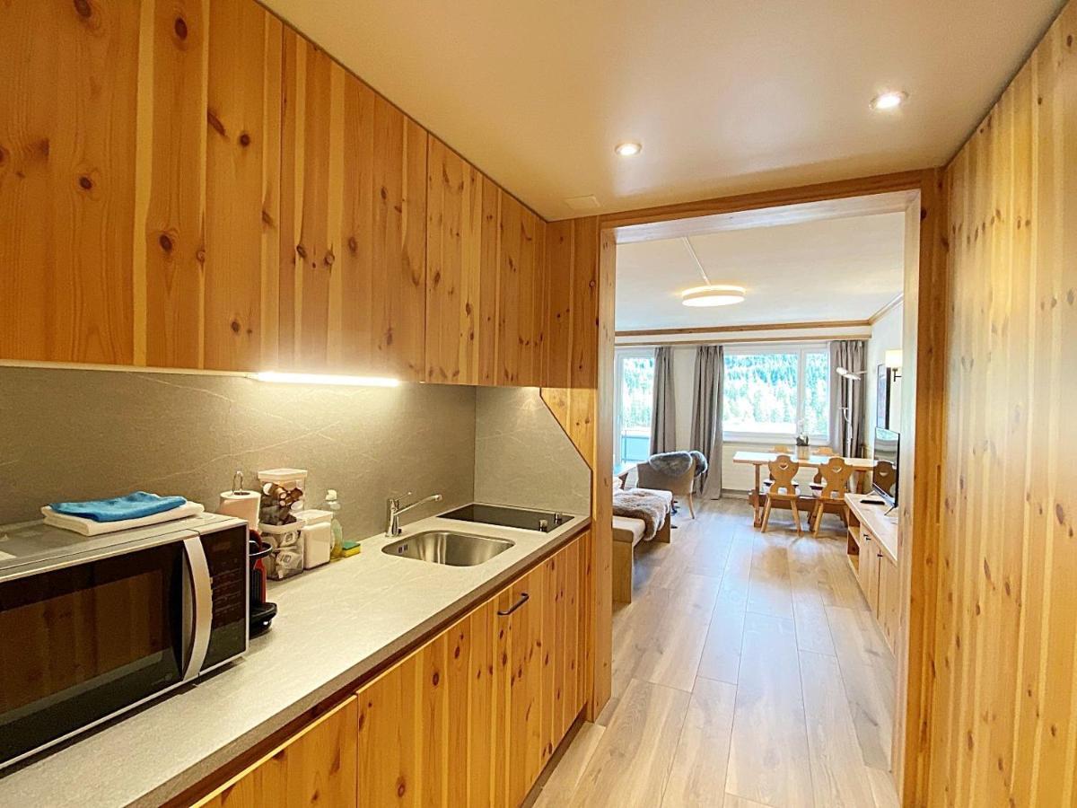 42M2 Alpenschick Mit Balkon, Ausblick, Pool - E405 Apartment St. Moritz Exterior foto