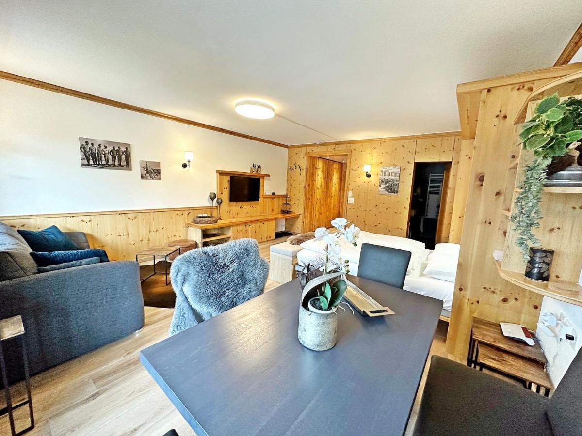42M2 Alpenschick Mit Balkon, Ausblick, Pool - E405 Apartment St. Moritz Exterior foto