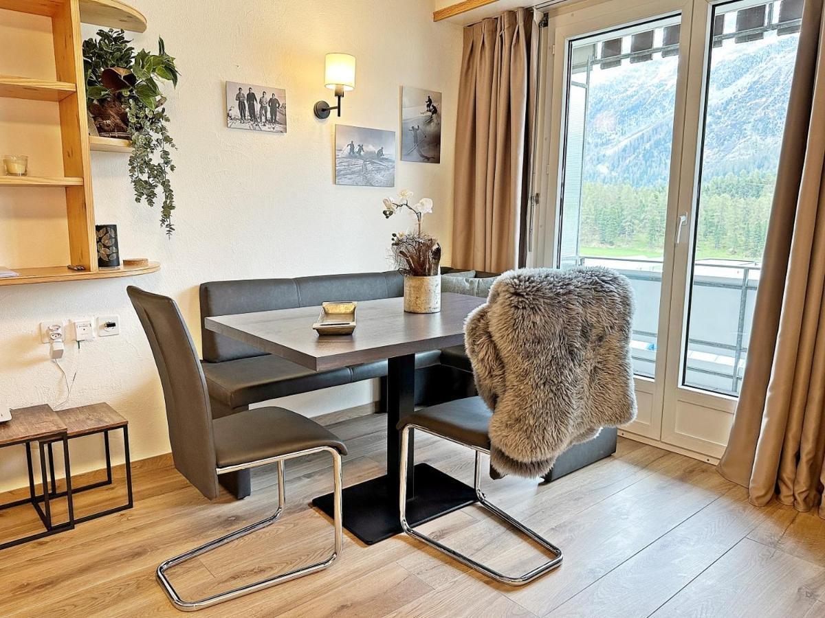 42M2 Alpenschick Mit Balkon, Ausblick, Pool - E405 Apartment St. Moritz Exterior foto